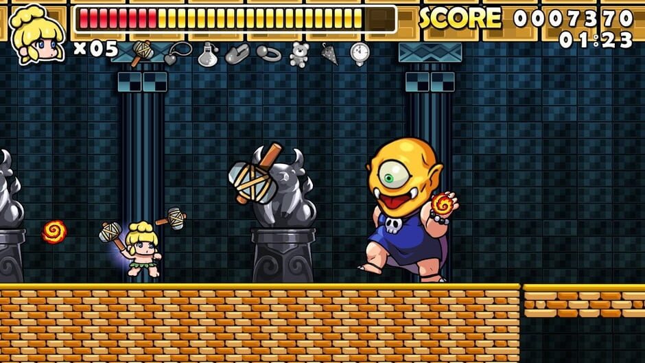 Capture de Wonder Boy Returns Remix