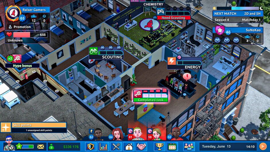 Capture d’Esports Life Tycoon