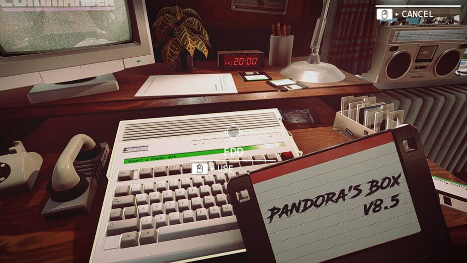 Capture de Commander '85