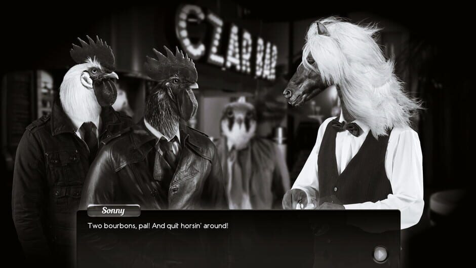 Capture de Chicken Police