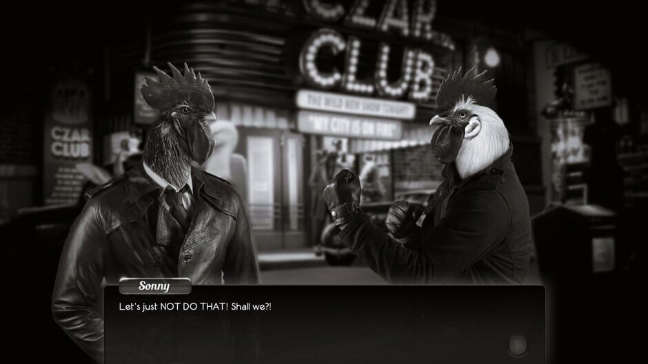 Capture de Chicken Police