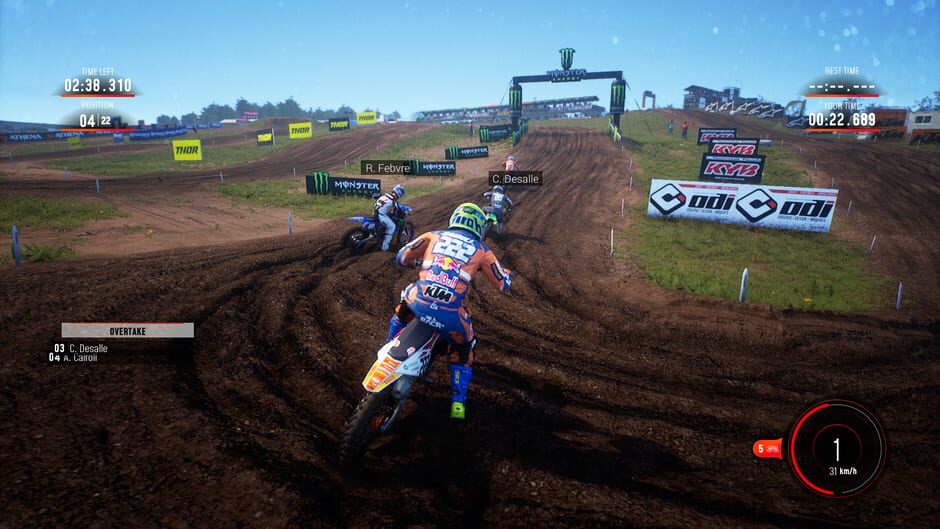 Capture de MXGP 2019: The Official Motocross Videogame