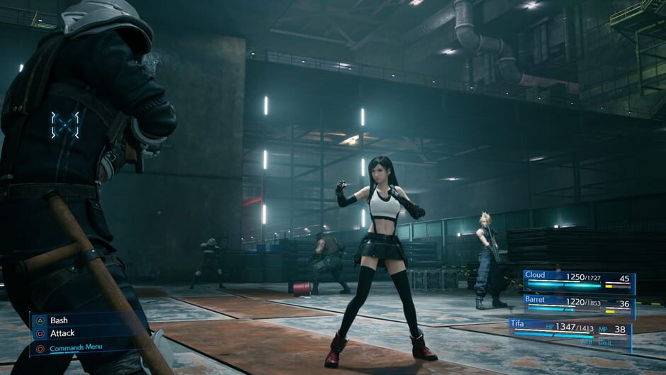 Capture de Final Fantasy VII Remake