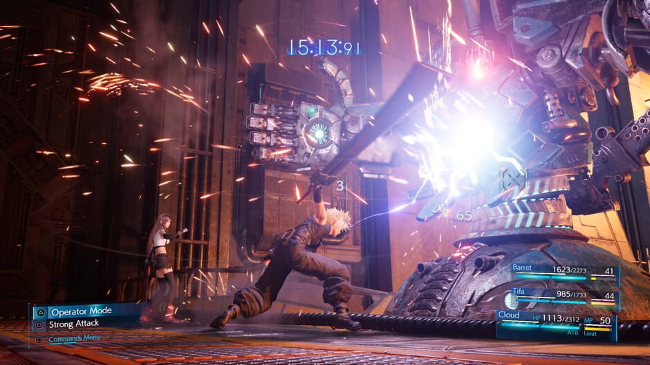 Capture de Final Fantasy VII Remake