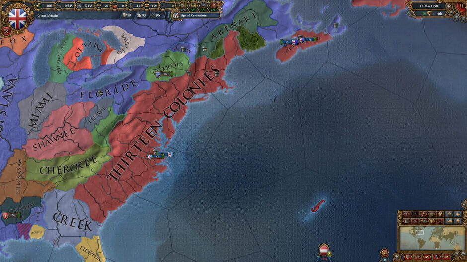Capture d’Europa Universalis IV