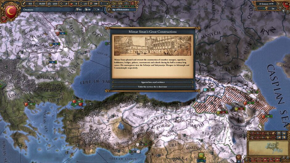 Capture d’Europa Universalis IV