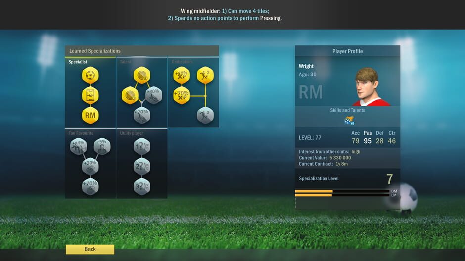 Capture de Football, Tactics & Glory