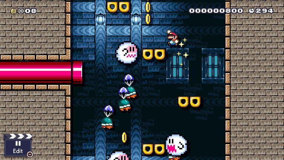 Capture de Super Mario Maker 2