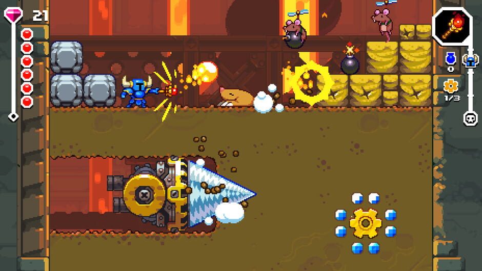 Capture de Shovel Knight Dig
