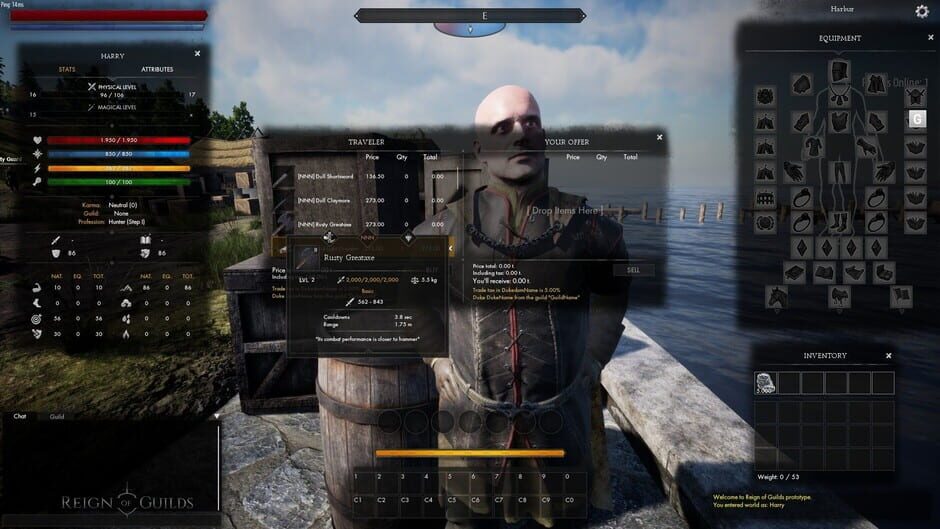 Capture de Reign of Guilds