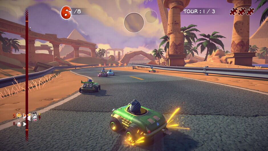 Capture de Garfield Kart: Furious Racing