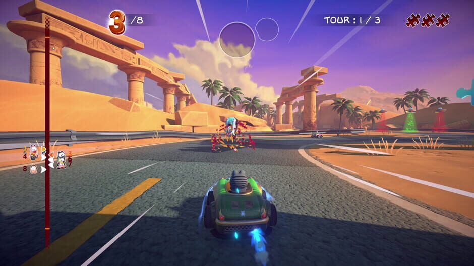 Capture de Garfield Kart: Furious Racing