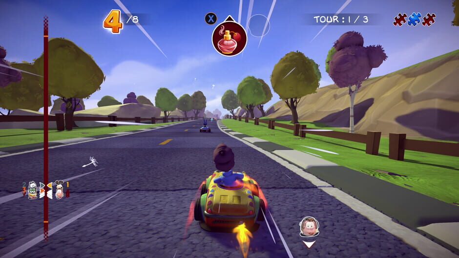 Capture de Garfield Kart: Furious Racing