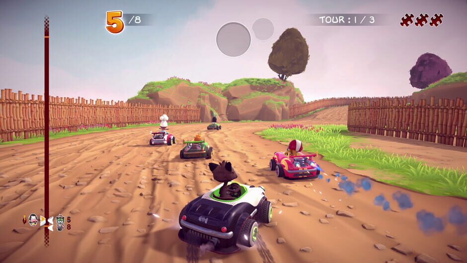 Capture de Garfield Kart: Furious Racing