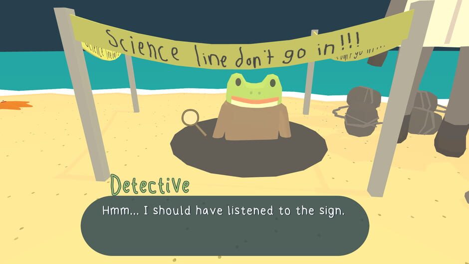 Capture de Frog Detective 1: The Haunted Island