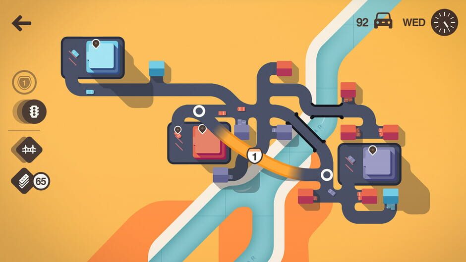 Capture de Mini Motorways