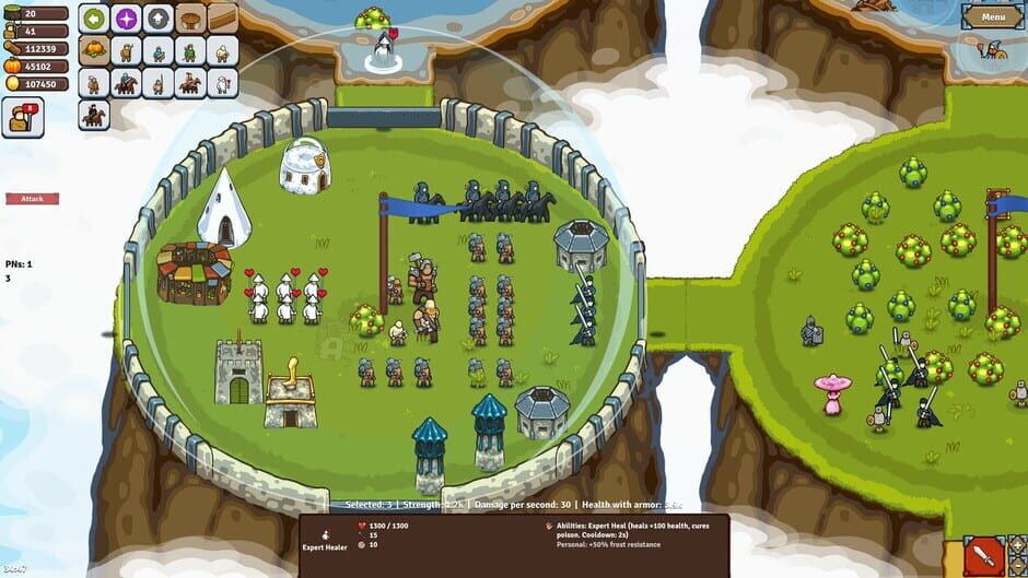 Capture de Circle Empires Rivals
