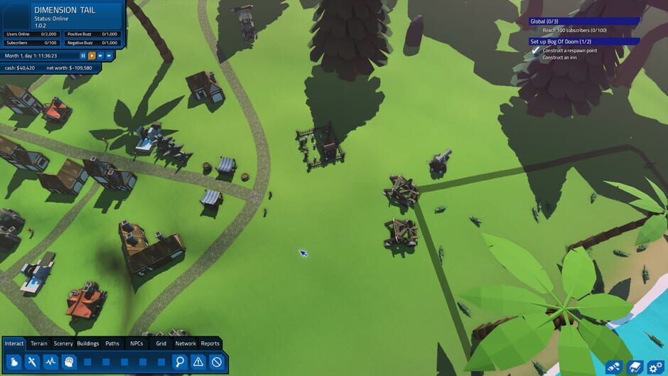 Capture de MMORPG Tycoon 2