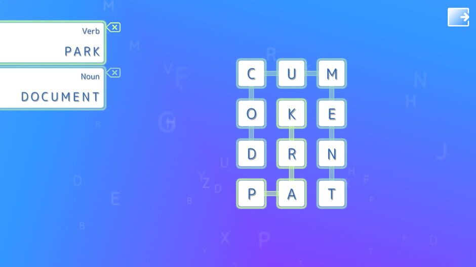 Capture de Mini Words