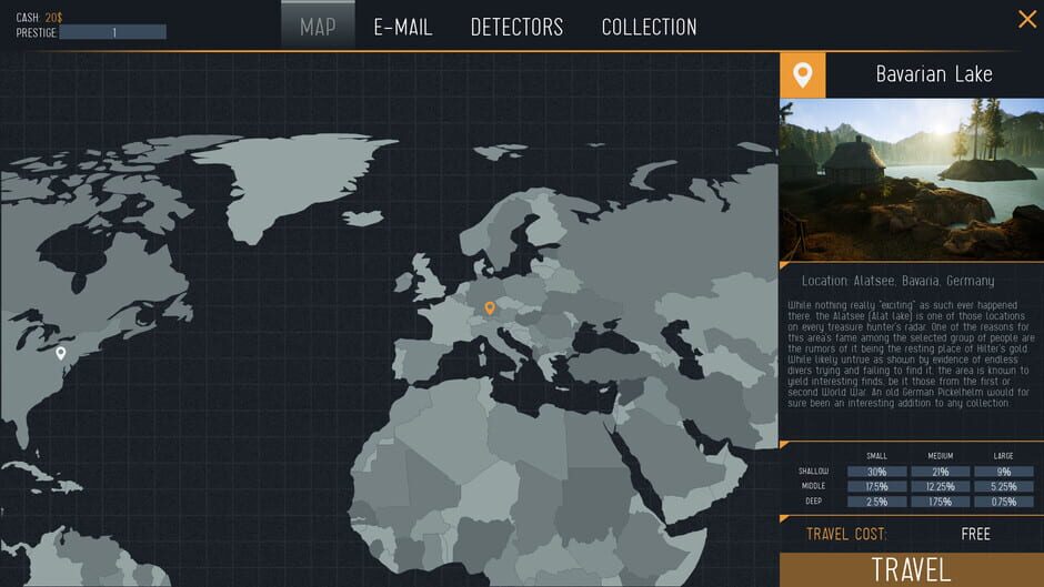 Capture de Treasure Hunter Simulator