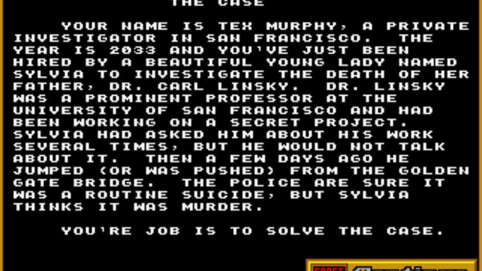 Capture de Tex Murphy: Mean Streets