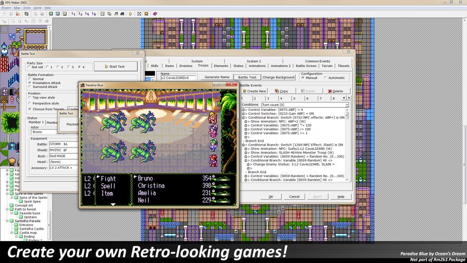 Capture de RPG Maker 2003