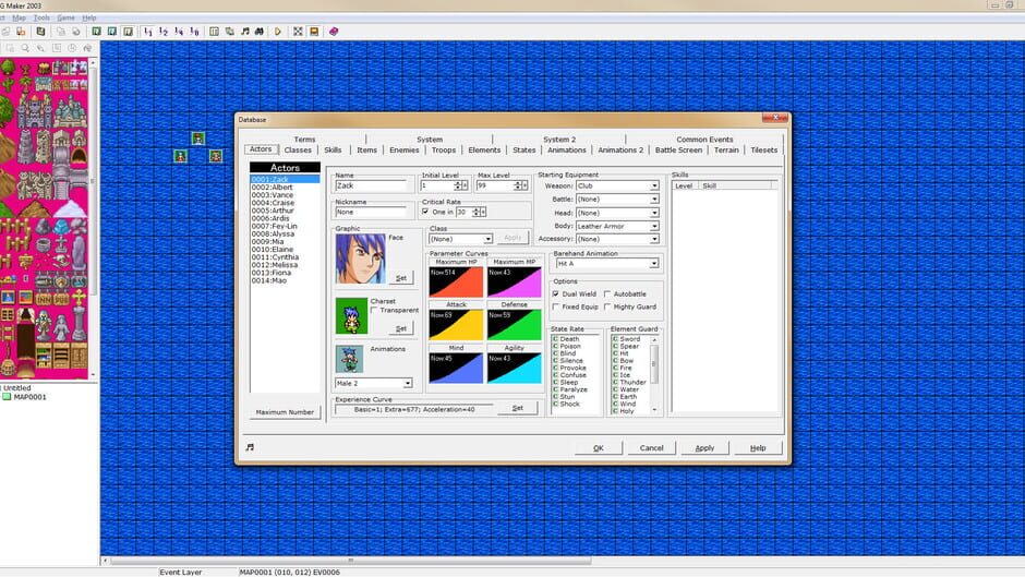 Capture de RPG Maker 2003