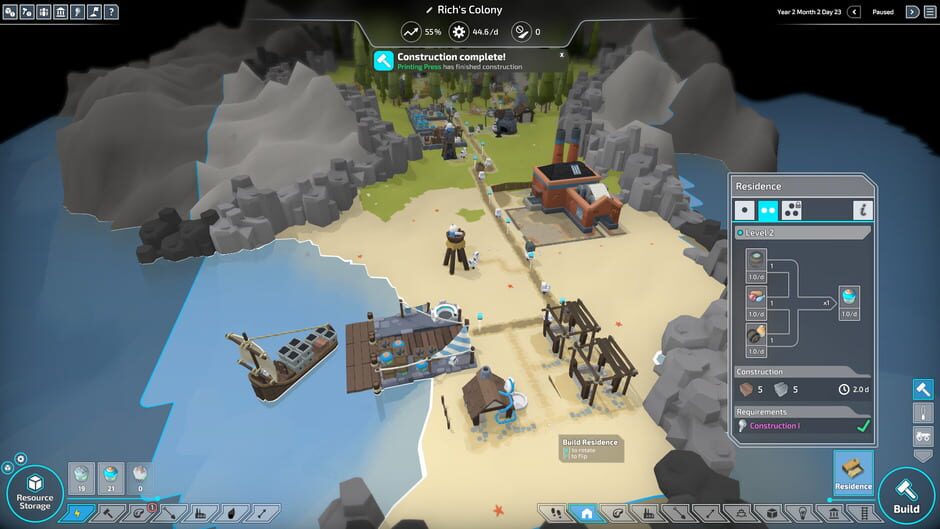 Capture de The Colonists