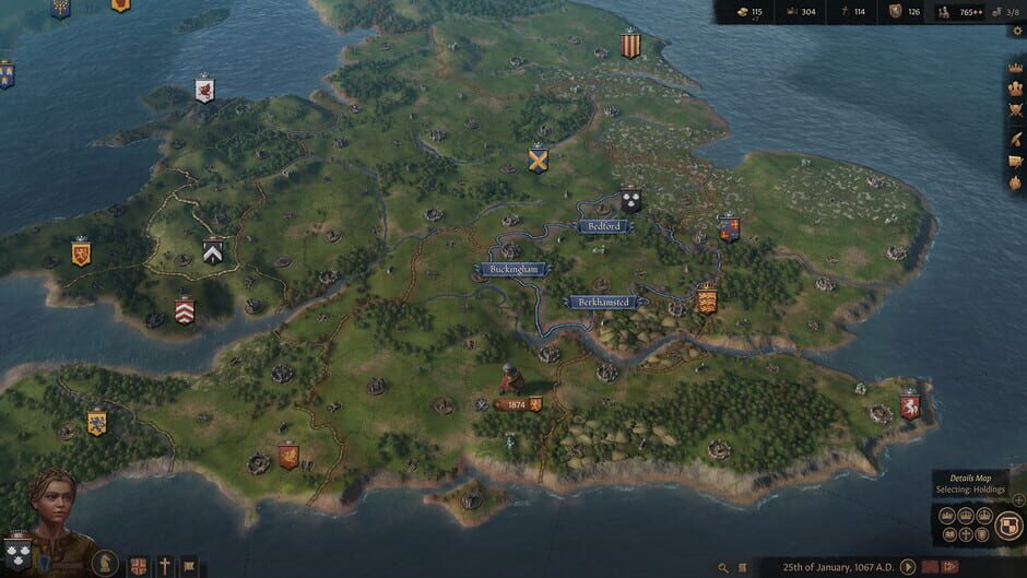 Capture de Crusader Kings III