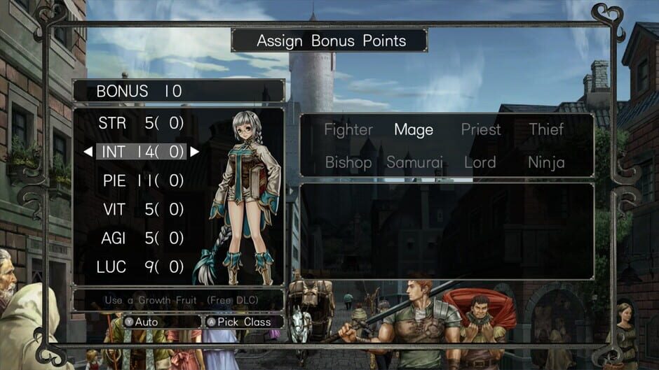 Capture de Wizardry: Labyrinth of Lost Souls