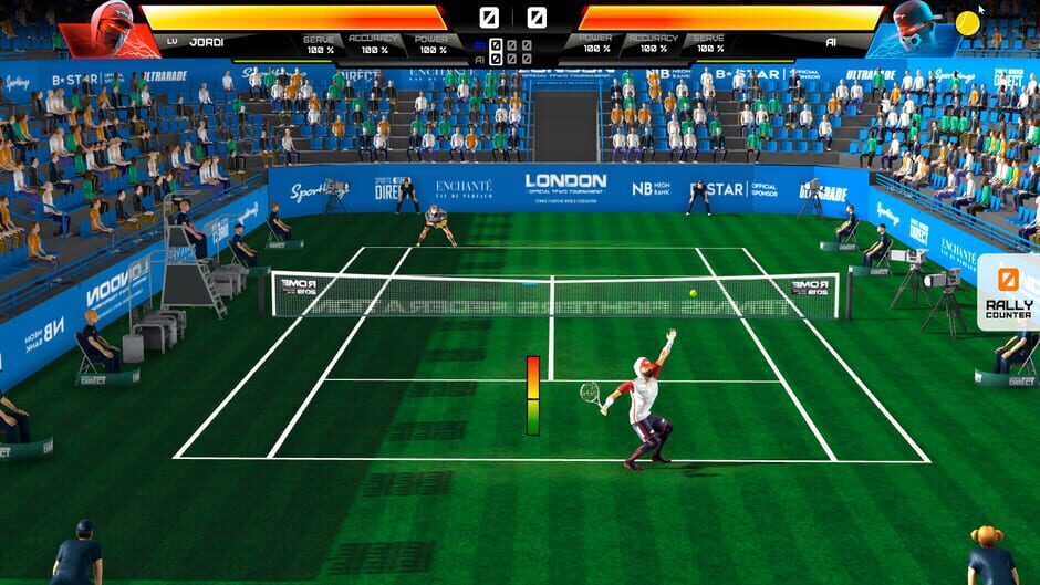 Capture de Tennis Fighters