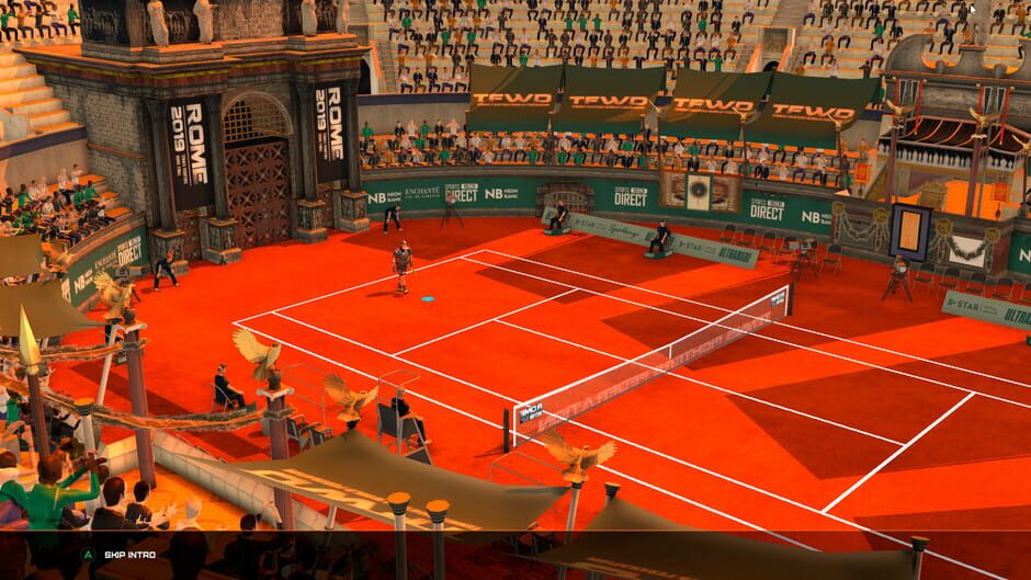 Capture de Tennis Fighters