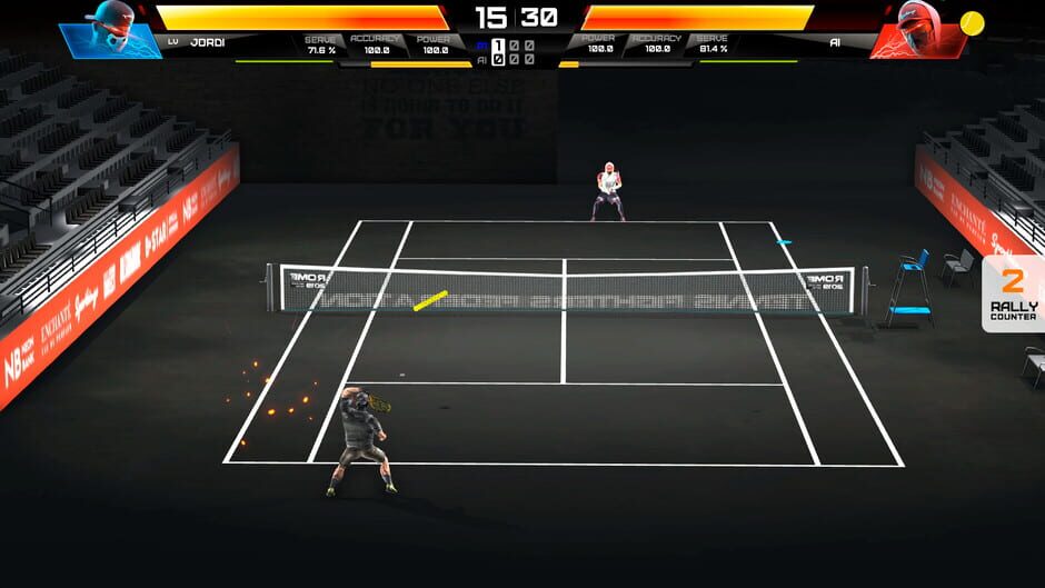Capture de Tennis Fighters
