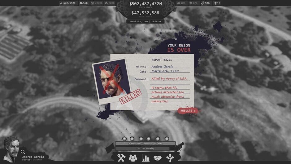 Capture de Cartel Tycoon