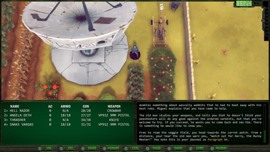 Capture de Wasteland Remastered