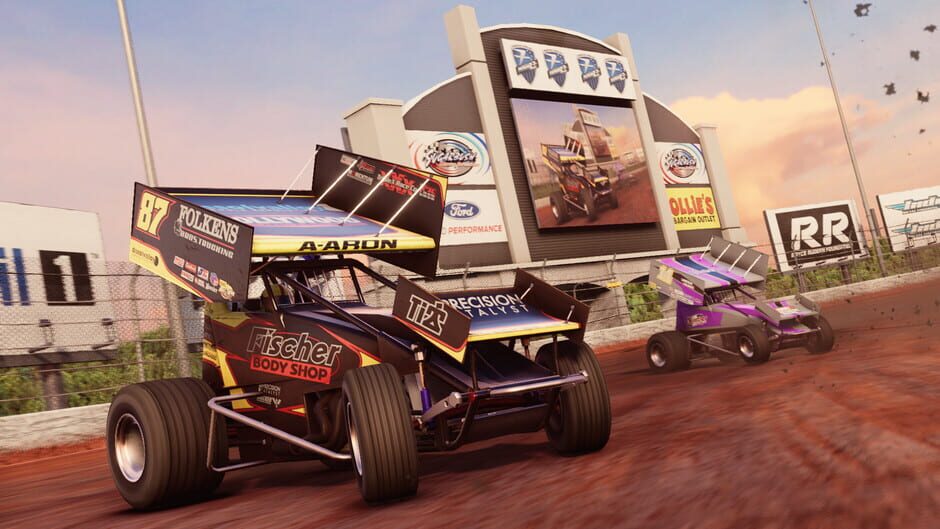 Capture de Tony Stewart's Sprint Car Racing