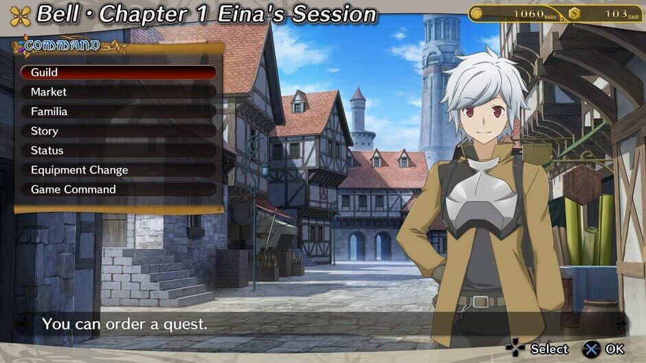 Capture d’Is It Wrong to Try to Pick Up Girls in a Dungeon? Infinite Combate