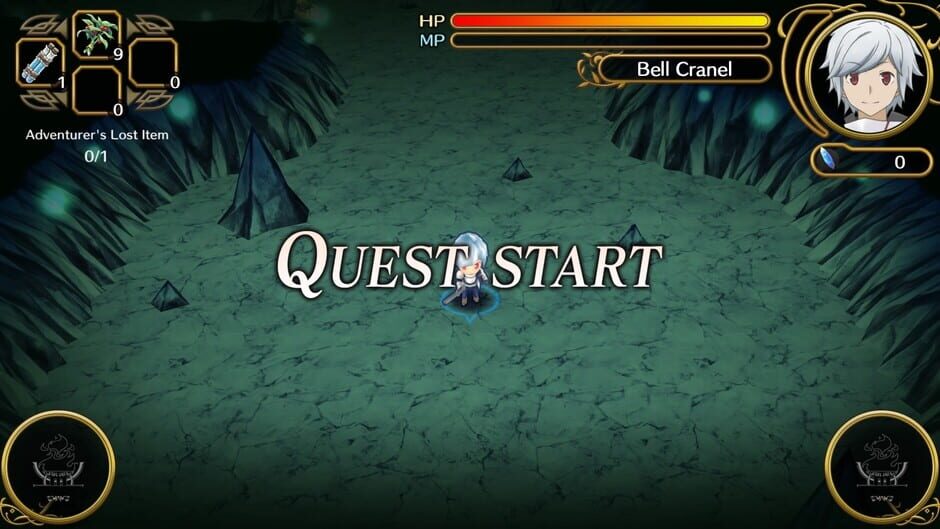 Capture d’Is It Wrong to Try to Pick Up Girls in a Dungeon? Infinite Combate