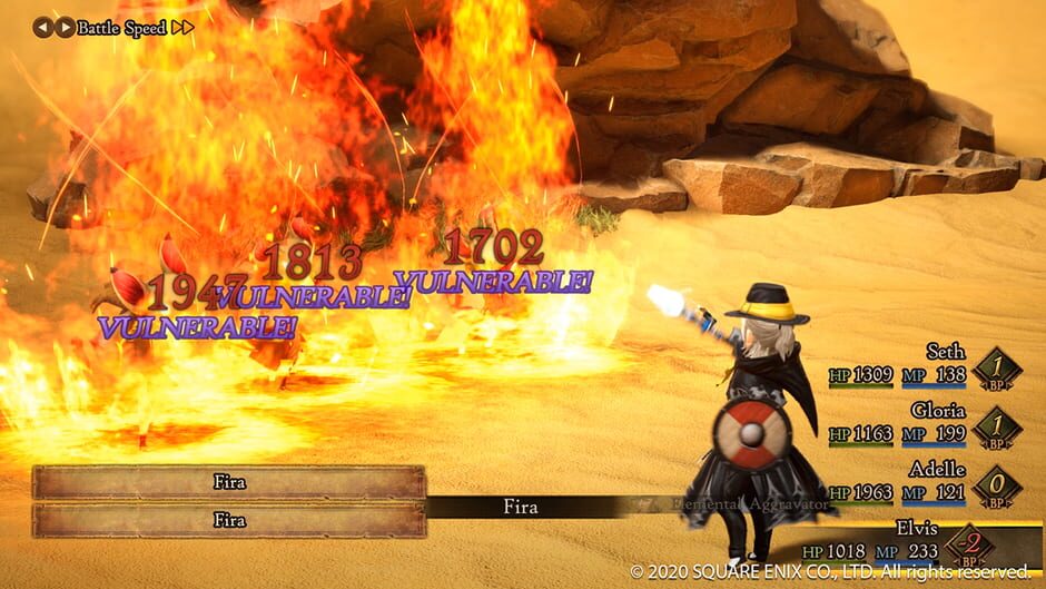 Capture de Bravely Default II