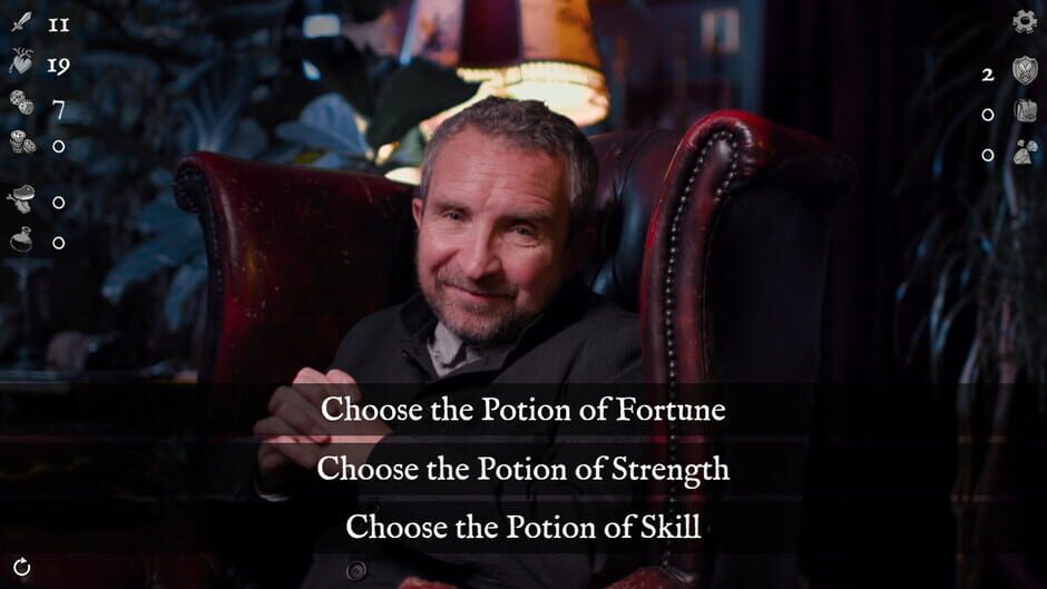 Capture de Deathtrap Dungeon: The Interactive Video Adventure