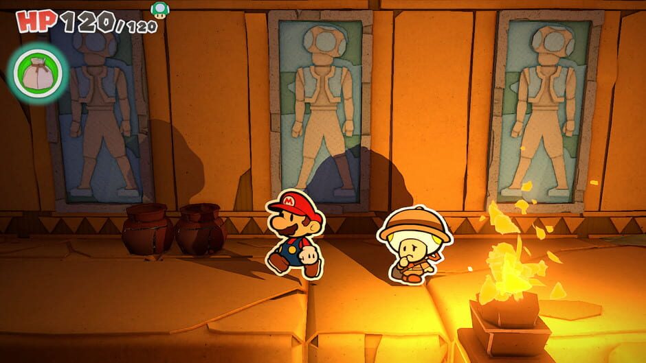 Capture de Paper Mario: The Origami King
