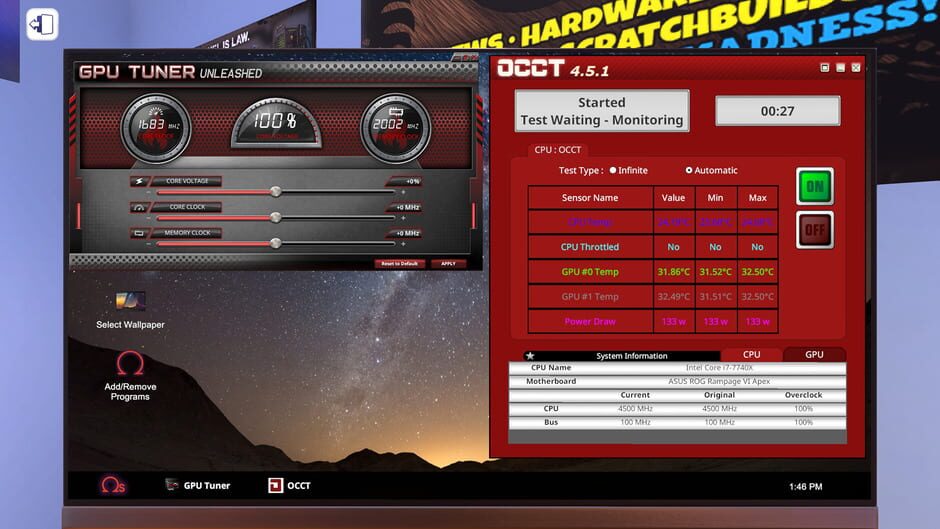 Capture de PC Building Simulator