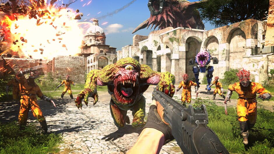 Capture de Serious Sam 4