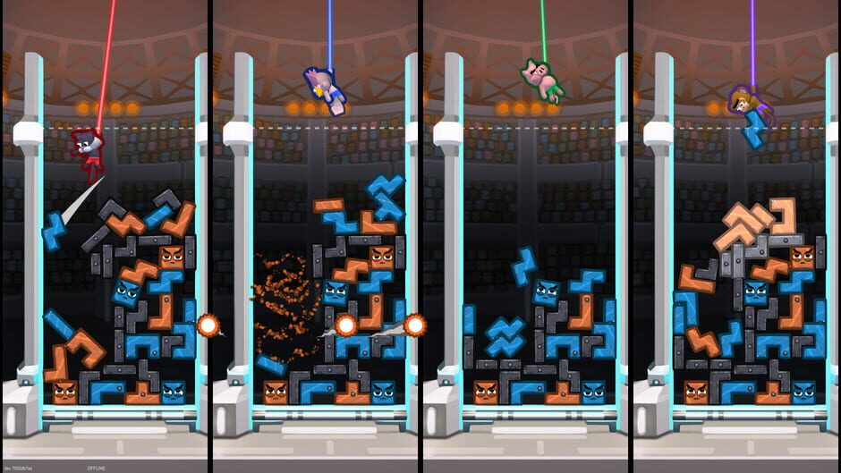 Capture de TopplePop: Bungee Blockbusters