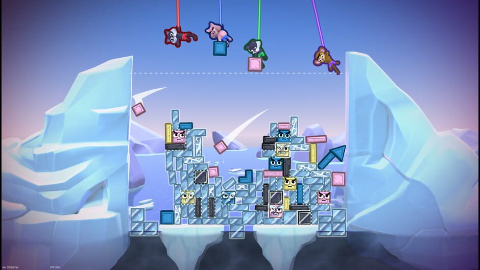 Capture de TopplePop: Bungee Blockbusters