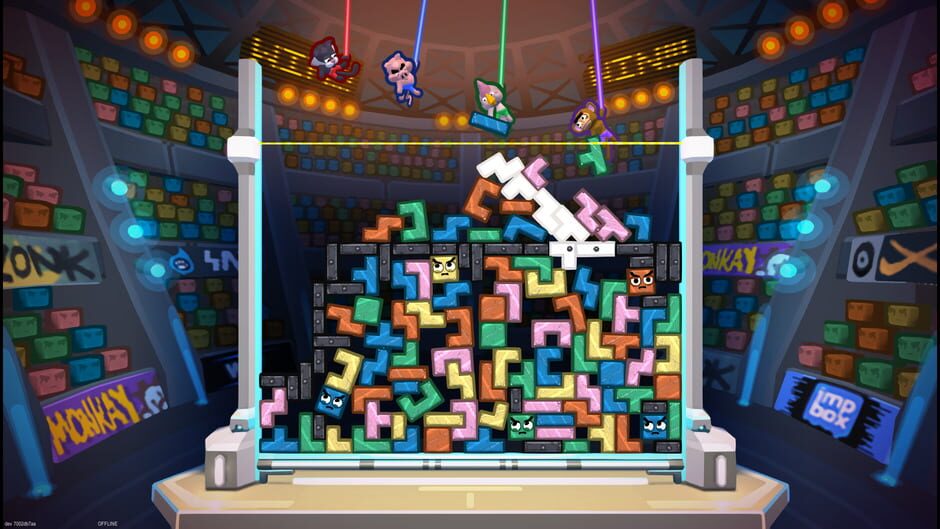 Capture de TopplePop: Bungee Blockbusters