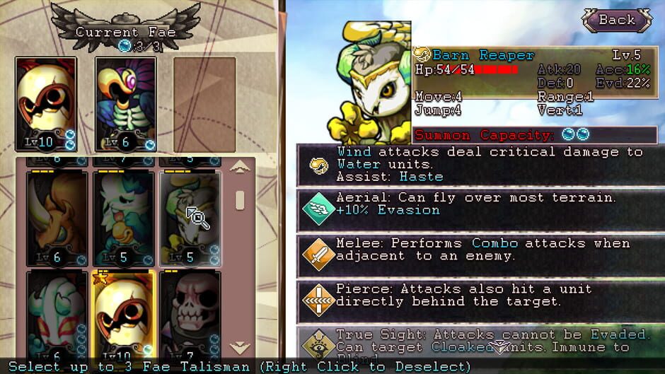 Capture de Fae Tactics
