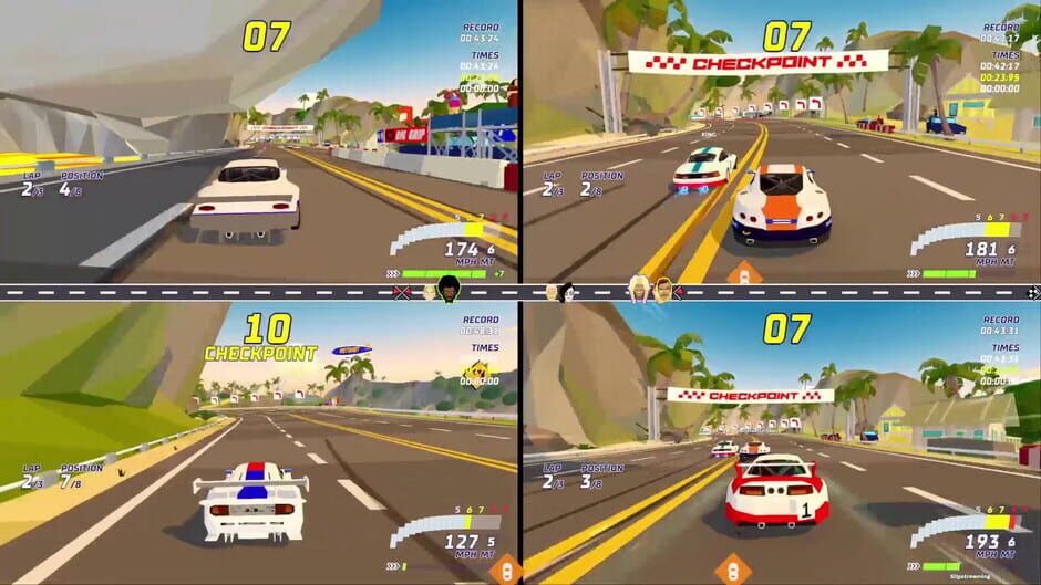 Capture de Hotshot Racing