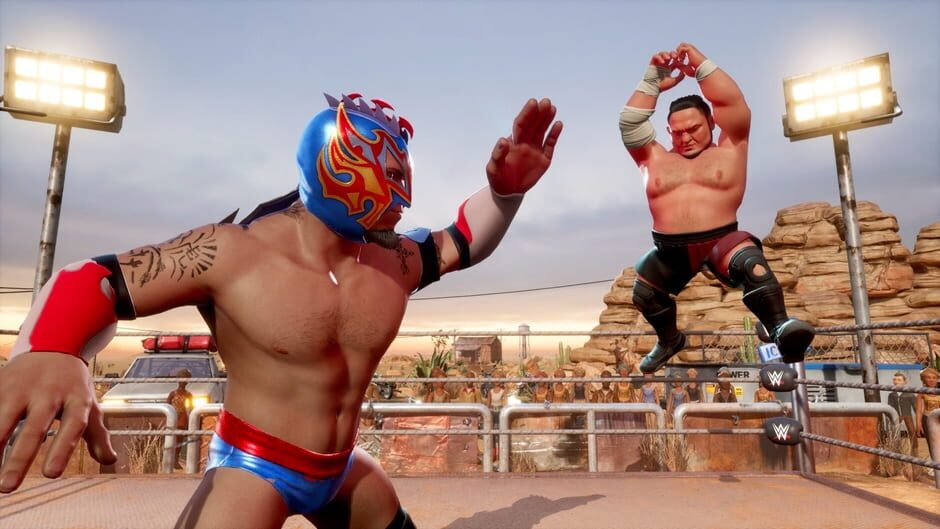 Capture de WWE 2K Battlegrounds