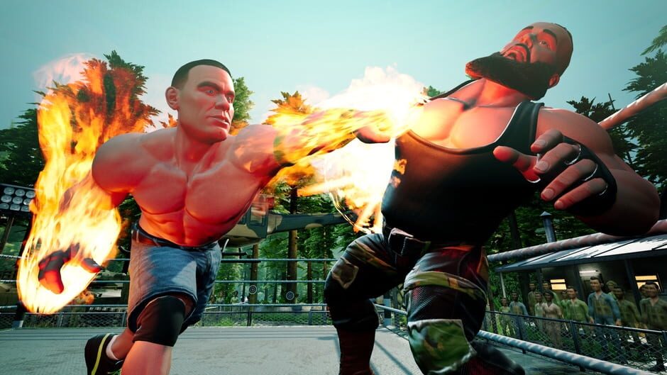 Capture de WWE 2K Battlegrounds